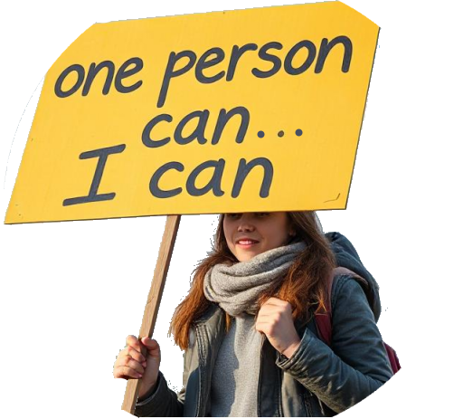 one person can